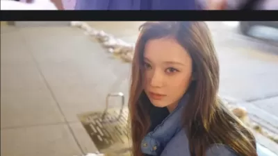 시크한 매력의 에스파 윈터