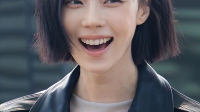 가죽 자켓 공항패션 에스파 윈터 - 2