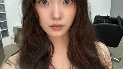 수수한 모습의 아이유 - 2